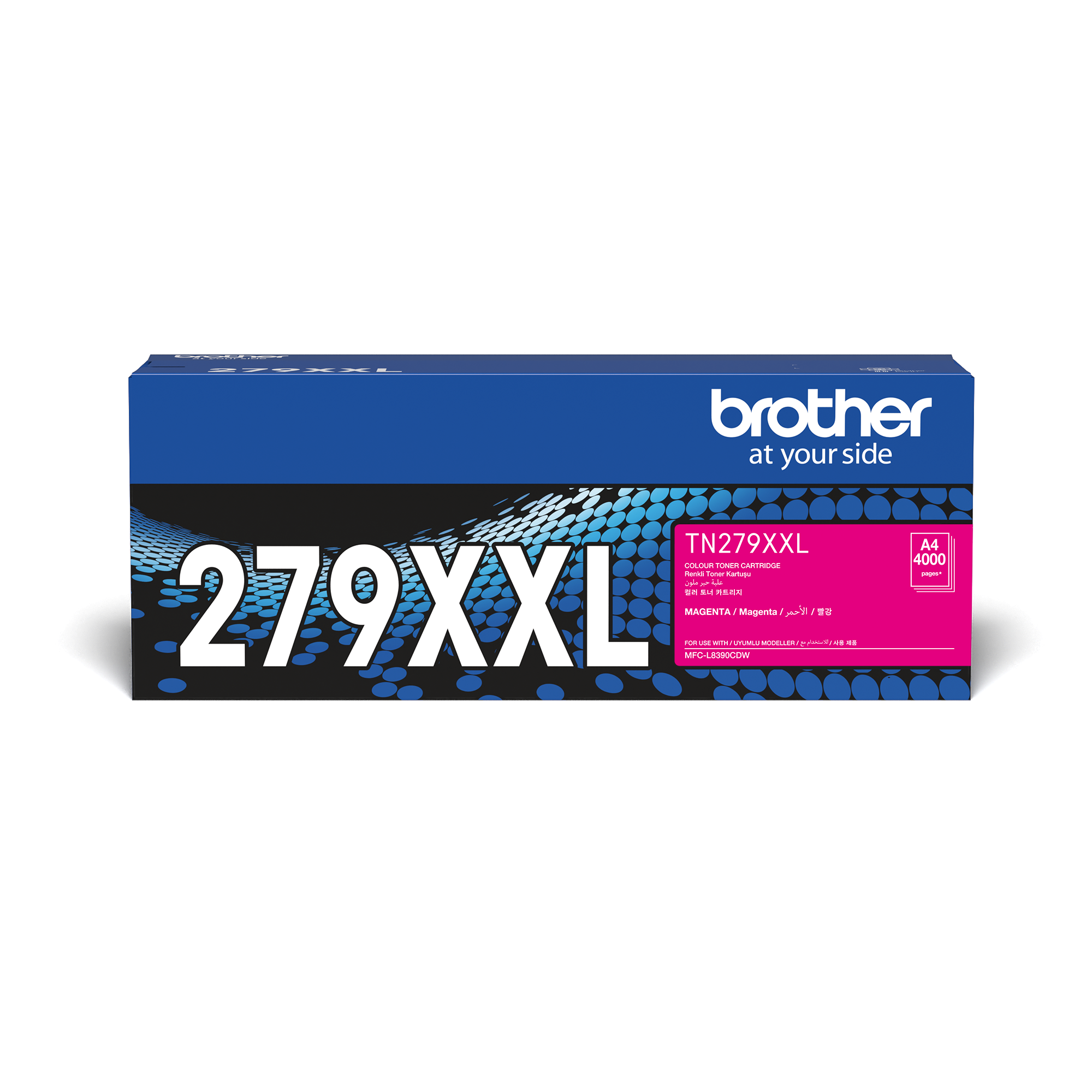 Brother TN-279XXLM TN-279XXLM Magenta Toner Cartridge (4000 Pages)