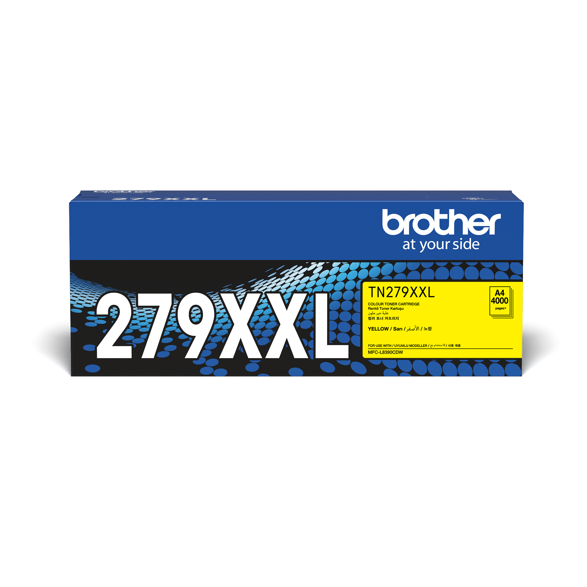 Brother TN-279XXLY TN-279XXLY Yellow Toner Cartridge (4000 Pages)