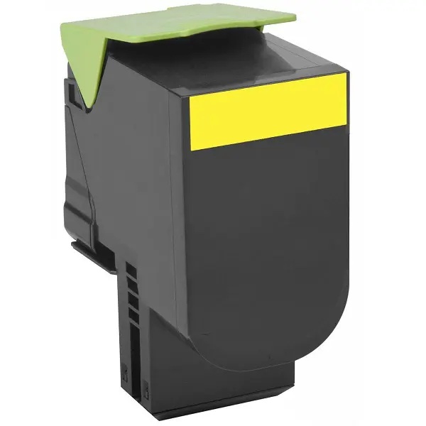 Lexmark CNLE80C8HYE 808HYE Yellow High Yield Corporate Cartridge (3000 Pages)