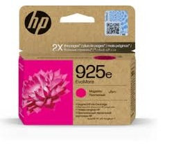 HP 4K0W1PE 925e EvoMore Magenta Ink Cartridge (800 pages)