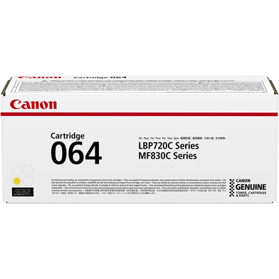 Canon CCRG064Y 064 Yellow Toner Cartridge (5,000 Pages)