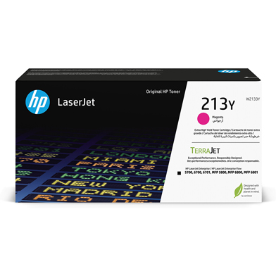 HP W2133Y 213Y Extra High Capacity Magenta Toner Cartridge (12,000 Pages)