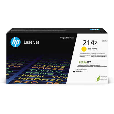 HP CNHPW2142Z 214Z Ultra High Capacity Yellow Toner Cartridge (26,000 Pages)