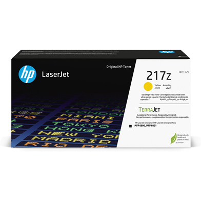 HP CNHPW2172Z 217Z Ultra High Capacity Yellow Toner Cartridge (24,000 Pages)