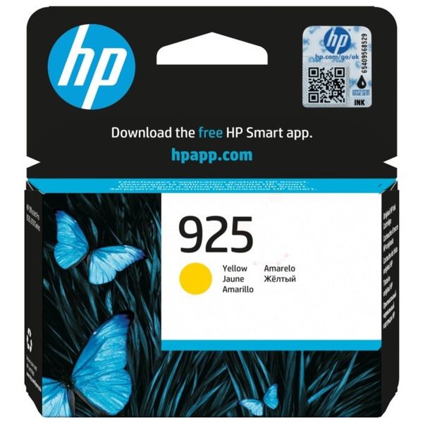 HP 4K0V8PE 925 Yellow Original Ink Cartridge (500 pages)