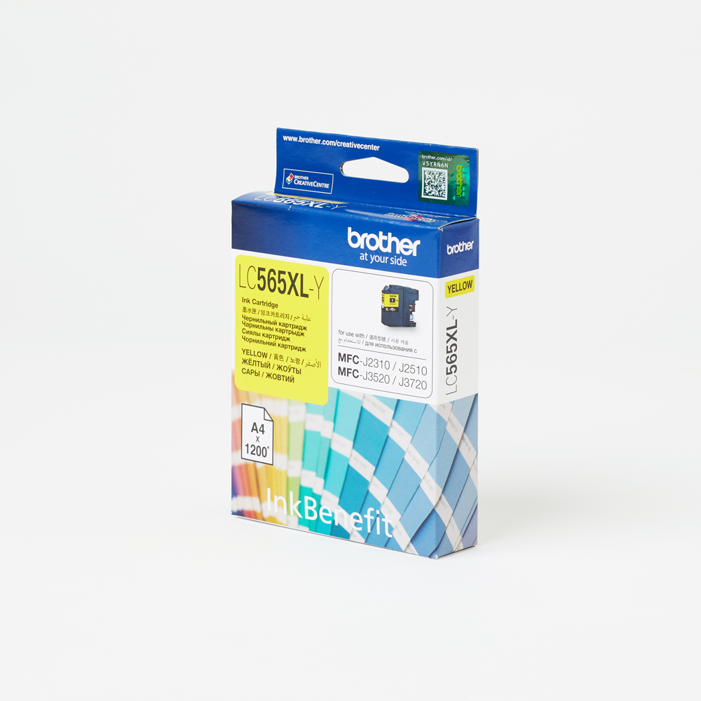 Brother LC565XLY Yellow Ink Cartridge (High Capacity)