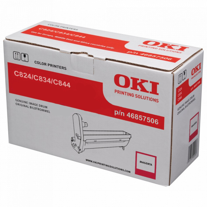 OKI 46857506 Magenta Image Drum (30,000 Pages)