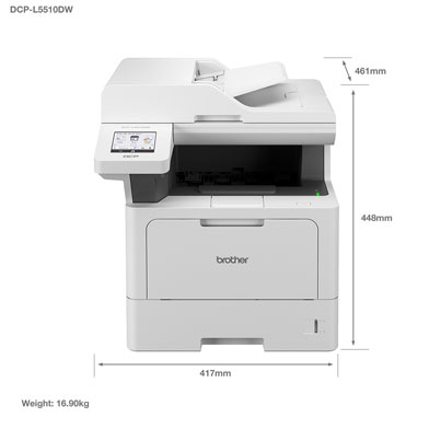 Brother DCP-L5510DW A4 Mono Multifunction Laser Printer - DCP-L5510DW