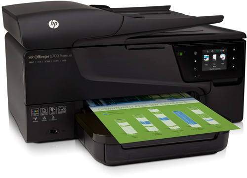 HP OfficeJet 6700 Premium A4 Colour Multifunction Inkjet Printer - CN583A