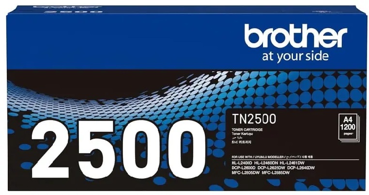 Brother TN-2500 TN-2500 Toner Cartridge (1200 PAGES)