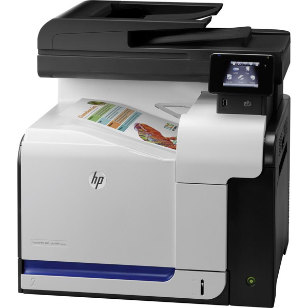 HP LaserJet Pro 500 color M570dn A4 Colour Multifunction Laser Printer ...